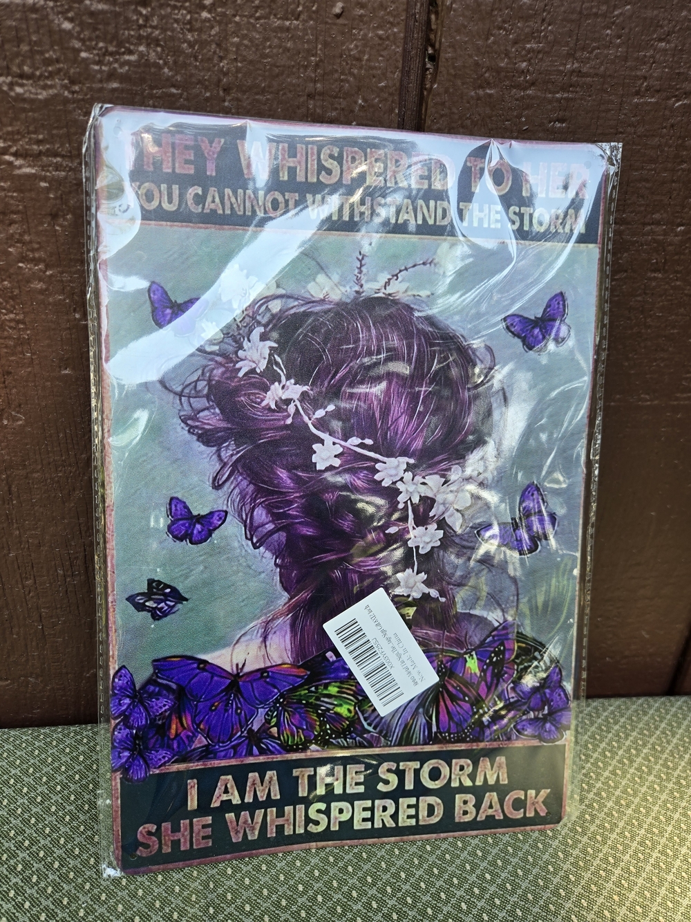 I AM THE STORM Metal Sign New In Package